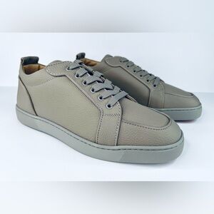 CHRISTIAN LOUBOUTIN Rantulow Orlato Flat Leather Sneakers EU 44.5 - US 11.5